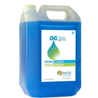 Dewglo Glass Cleaner, 5Ltr