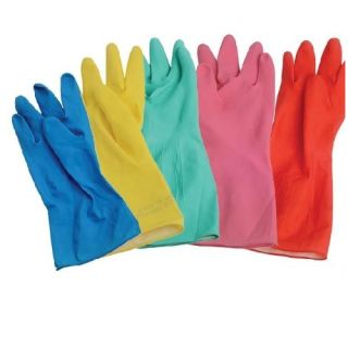 Rubber Hand Gloves, 18Inch