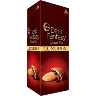 SunFeast Dark Fantasy Choco Fills Luxuria, 75Gm (Pack Of 12)