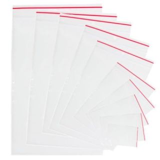 Zip Lock Covers, 4 x 6 (Pack Of 100)
