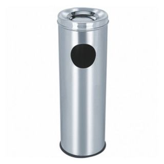 Ashtray Stainless Steel Bin, 10x24Inch
