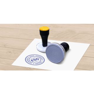 Basic Rubber Round Stamp