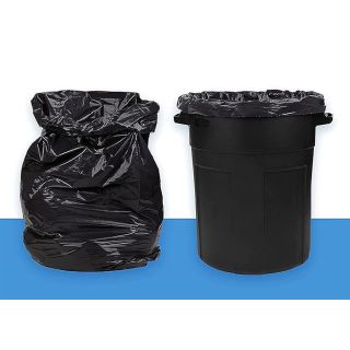 Biodegradable Garbage Bag Medium Black - 30 Bags/Roll