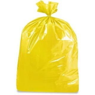 Biodegradable Garbage Bag Medium Yellow - 30 Bags/Roll
