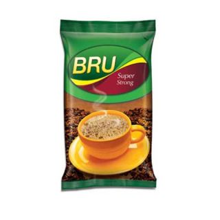 BRU Super Strong Instant Coffee Powder, 500gm