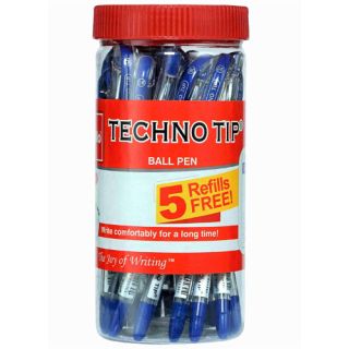 Cello Techno tip Ball Pen Black (Pack of 20)