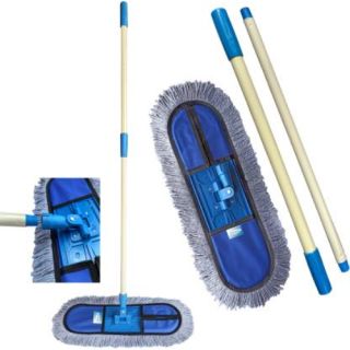 Dry Mop Full Set for Damp floor cleaning - 18inch