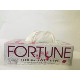 Fortune Tissue Premium Box, 200 Pulls (Pack of 4)