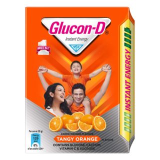 Glucon D Tangy Orange Refill, 200gm (Pack of 6)