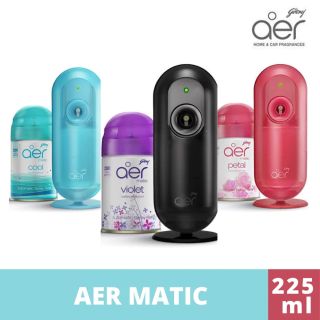 Godrej Aer Matic Kit (Machine + 1 Refill) - 225ml