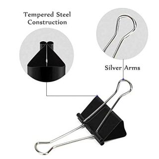 Koopee Binder Clip, 41mm (Pack of 36)