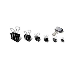 Binder Clip, 15mm (Pack of 72)