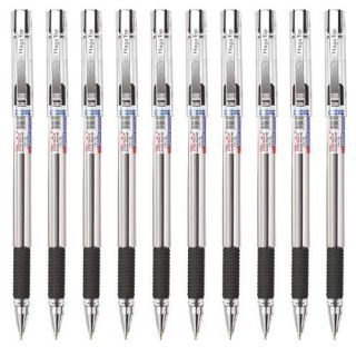Montex MEGATOP Pen, BLACK (Pack of 10)