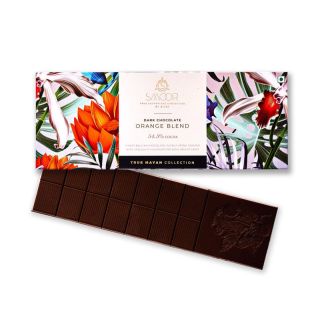 Orange Blended Dark Chocolate Bar, 100Gm