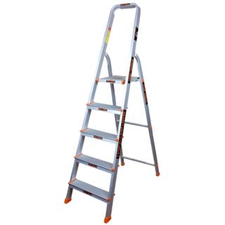 Prime Aluminium Ladder, 4+1 Steps