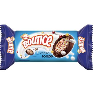 SunFeast Bounce Vanilla Loops, 75Gm (Pack Of 72)