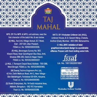 Taj Mahal Tea 500gm (Pack of 2)